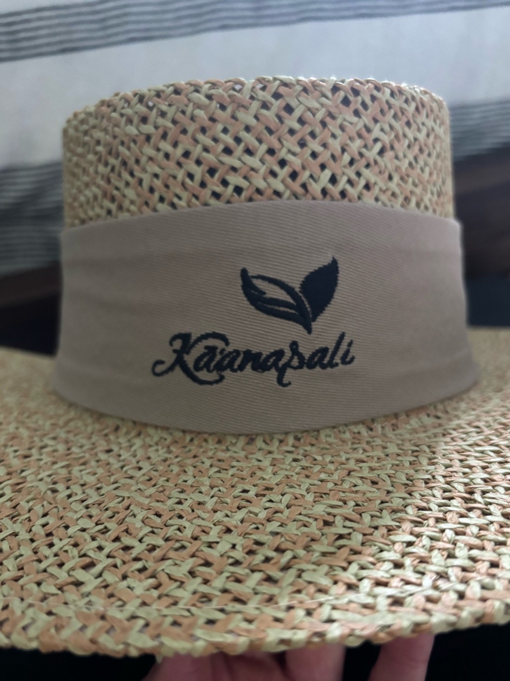 NWOT** Imperial Straw Sun Hat with inside stretch band